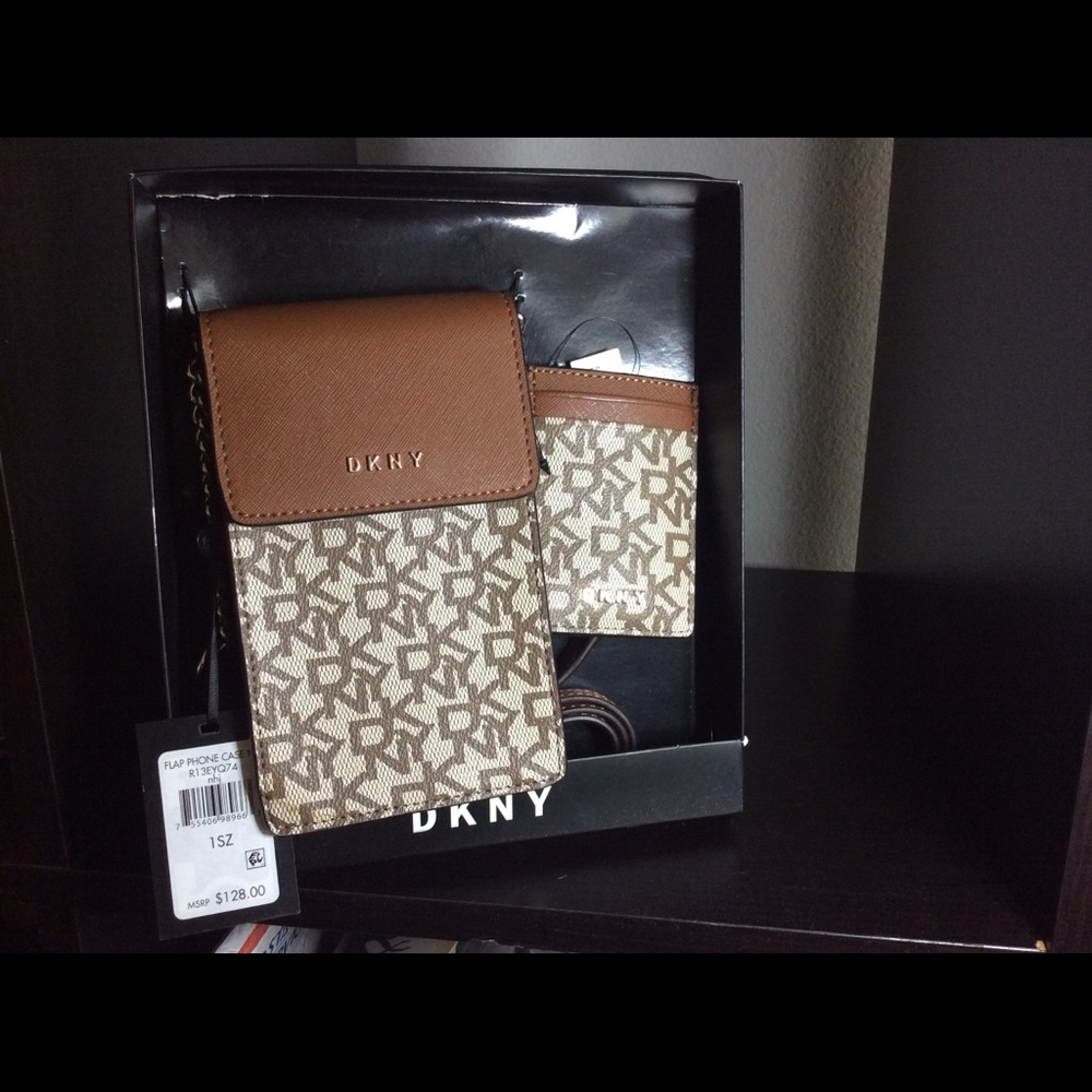 DKNY Flap Phone Purse and Wallet